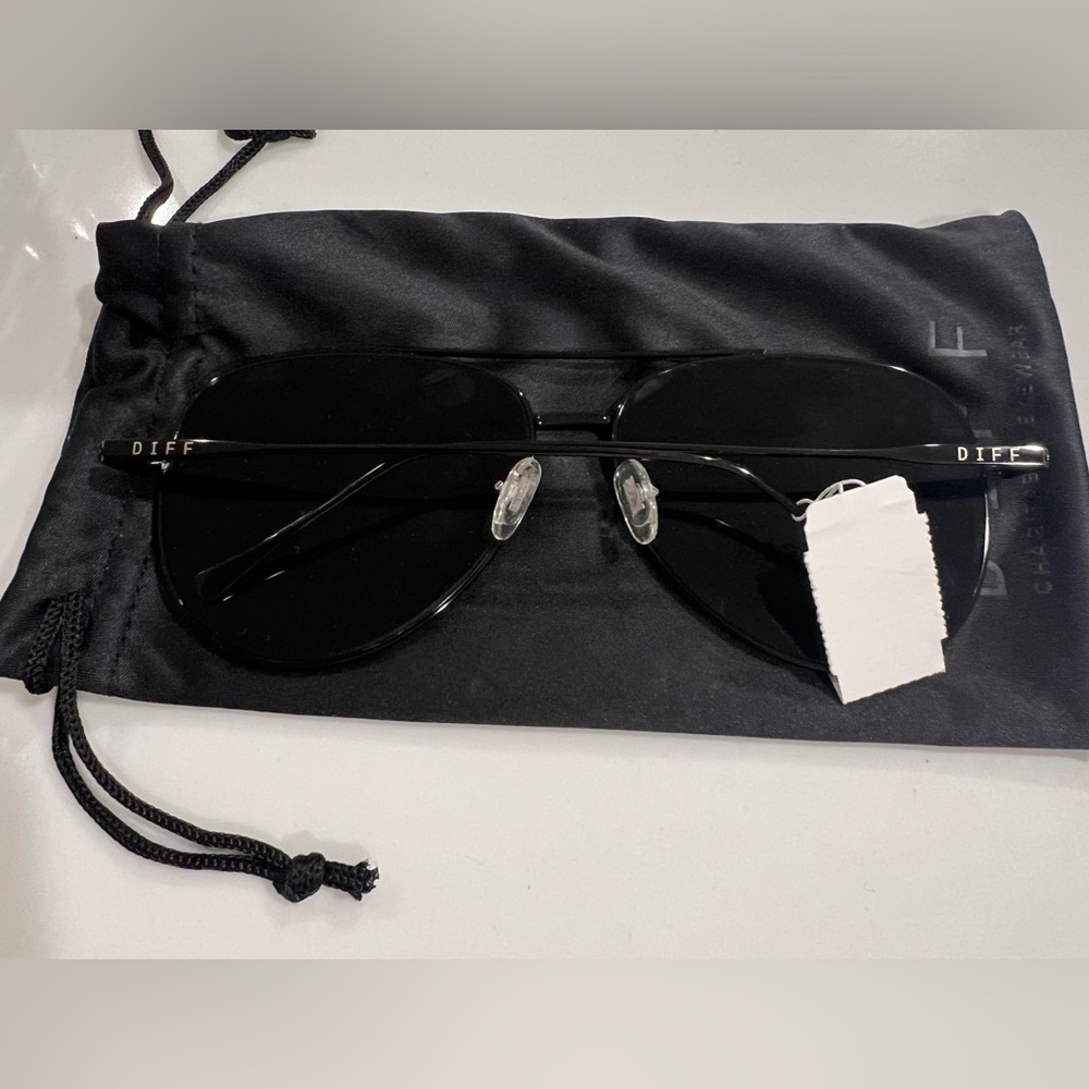 Diff - Sunglasses, Black - image 1